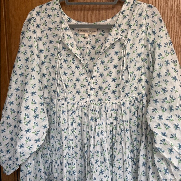 Daughters of India Kyra Maxi in Azure - Picture 3 of 4